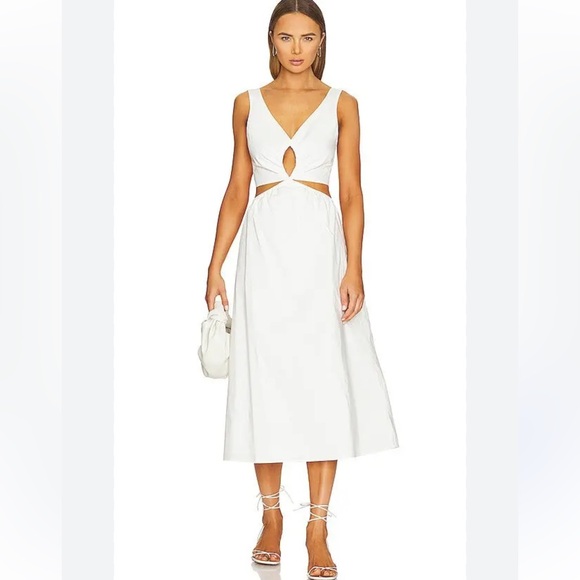 Anine Bing Dresses & Skirts - Anine Bing Dione White Dress. NWT L 100% cotton